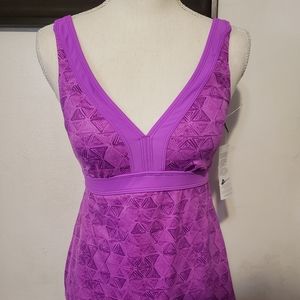 L.L.Bean Purple Tankini
